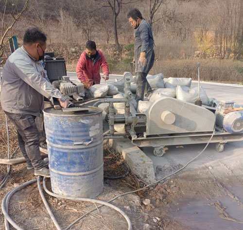 安次路面下沉注浆