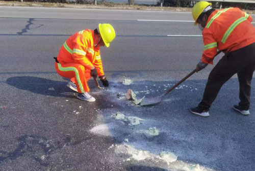 安次公路下沉注浆加固